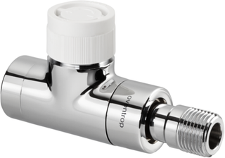 Oventrop Thermostatventil Baureihe E Durchgang, DN 15, Messing, verchromt