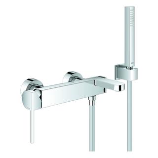 GROHE Wannen-Einhebelmischer PLUS 1/2", m BrG, Laminarstrahlr, Wd., chr