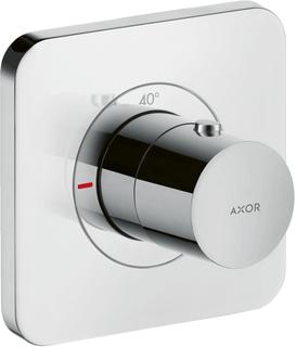 hansgrohe Fertigset Axor Citterio E UP-Thermostat 120x120mm, chrom