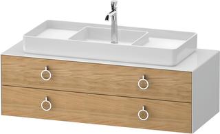 Duravit WT-Unterschrank White Tulip 130x55cm, B mi, E Nat w g, E mi/o Be