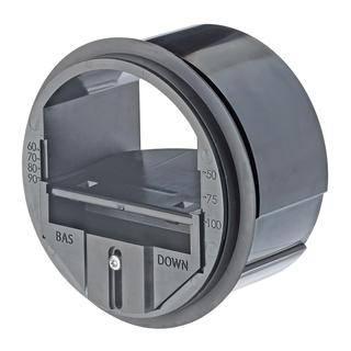 Helios Volumenstrom-Konstanthalter VKH 125/15-100, autom., für Rohreinschub