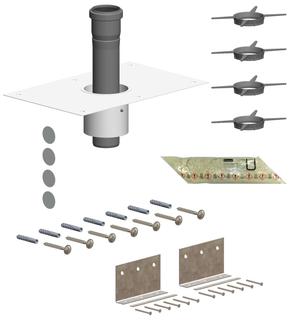 ATEC Basis-Set PolyCase DN 60/100, für Betondecken