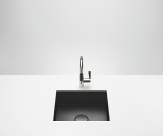 Dornbracht Unterbauspüle 500x400x175mm, schwarz matt