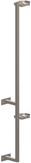 AT Kragarm aus Edelstahl für IronPoly DN125/190 Edelstahl gebürstet