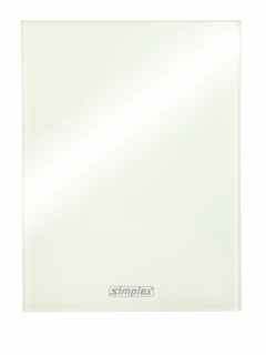 Flamco Design-Blende eckig, Sicherheitsglas