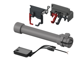 TECE WC-Fernauslösung TECEplanus 6 V Batt., kabelgebundene Elektrotaster