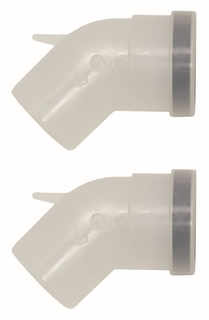 Vaillant Bogen DN 80, 45Gr, f starr Abgasl., PP, 2 Stck