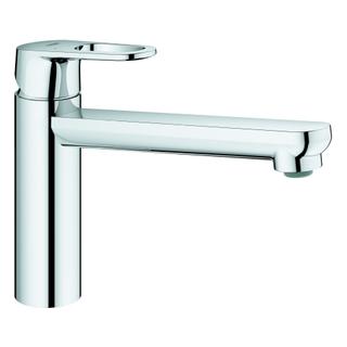 GROHE Spültisch-Einhebelmischer BauFlow 1/2", mittelhoher Auslauf, chrom