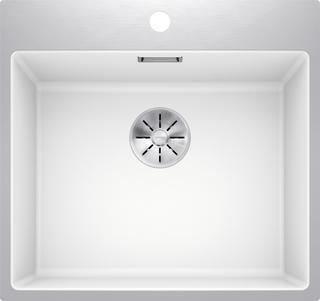 Blanco B SUBLINE 500-IF/ASteelFrame gr 54,3x51cm, PD w, EB v o, o. Abl-Fernbed.