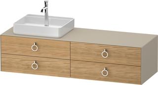 Duravit WT-Unterschrank White Tulip 160x55cm, B L, E N tau m, N bs/m Be