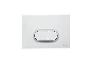 VitrA Betätigungsplatte Loop O 244x8x165mm, ABS, chrom matt