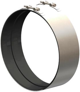 ATEC Anschlussmanschette DN 250, Edelstahl