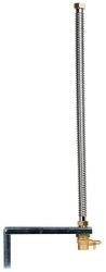 Tuxhorn Edelstahlwellschlauch tubra DN16 ÜWM 3/4 607mm, Veku-fix m Entleer.