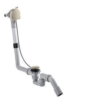 hansgrohe Komplettset Exafill S WA-Einl, Ab- + Überlaufgarn., brush. ni.