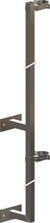 ATEC Kragarm DN 60/100, PP, Edelstahl blank