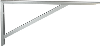 AR Konsole, MAXIMA, Edelstahl, 40x320x675 mm