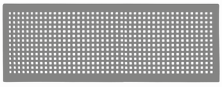 Zehnder Design-Abdeckgitter Torino 430x160mm, Edelstahl