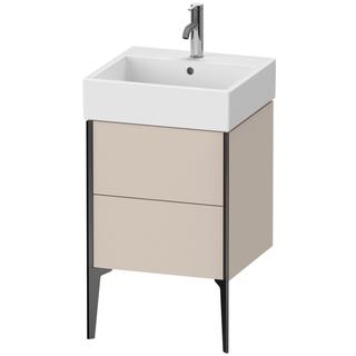 Duravit Waschtisch-Unterschrank XViu 48,4x45,4x49,3cm, T matt, 2 Ausz., sw m