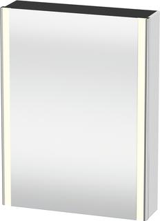 Duravit Uni-Spiegels. XSquare Steckd. F 60x15x80cm, 1 Tür, o ES, An li, we. ma
