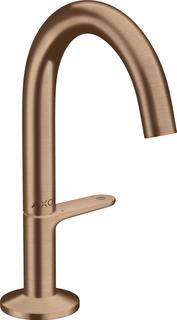 hansgrohe WT-EHM Sel. 140 Axor One A 122mm, m Pus-Op-Abl, brush. r gol