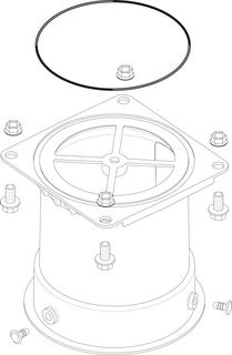 BOSCH Ersatzteil TTNR: 8738804978 Ansaugadapter VMU everp