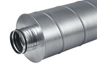 STIEBEL Schalldämpfer LWS S 180 - 0,9, d= 290mm, 0,9 m lang