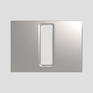 Sanit Tastenrahmen INEO Bright mattchrom, Kunststoff