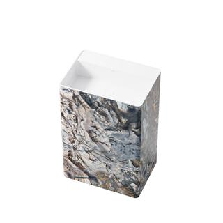 Steinberg Standwaschtisch Serie 540 600x420x900mm, dark pearl, glossy white