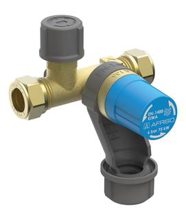 Afriso Boiler-Sicherungsgruppe BFK 12/6, Sicherheitsventil 6 bar