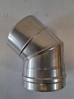 ETA Rauchrohr-Bogen 45G, D=150 inkl. Dichtung