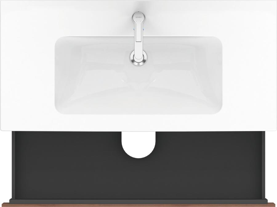 Artikelbild 2 des Artikels „Duravit Waschtisch-Unterschrank L-Cube 62x48,1cm, Nussb Nat, 2 Schub., wandh 62 x 48,1 cm | nussbaum natur“