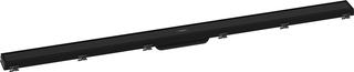 hansgrohe RainDrain Match Duschrinne 1200mm, mattschwarz, Fertigset