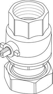 BOSCH Ersatzteil TTNR: 87185320590 Kugelhahn DN40 Pumpe