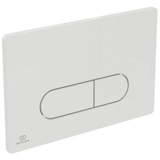 IS WC-Betätigungspl. Oleas M1 Smart FL 234x8,5x154mm, mechanisch, weiß