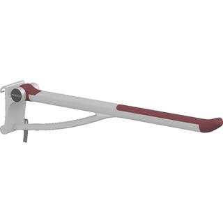 PLUS Stützklappgriff m. Dä. 850mm seitl. verstellb., Rot