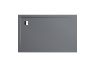 Kaldewei Duschwanne SUPERPLAN 1851-1 90x120x2,5cm, Secure Plus, cool grey70