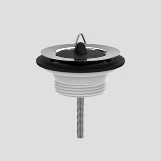 Sanit Universal-Ablaufventil G1 1/4x63x25mm, Untert. KS, s, m Stopf.