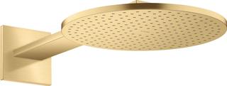 hansgrohe Kopfbrause 300 1jet Axor mit Brausearm, brushed gold optic