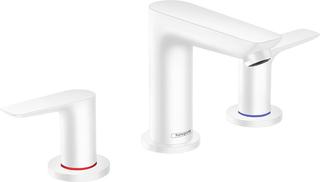 hansgrohe 3-L-WT-Arm. Talis E mit Zugstangen-Ablaufgarnitur, mattweiß