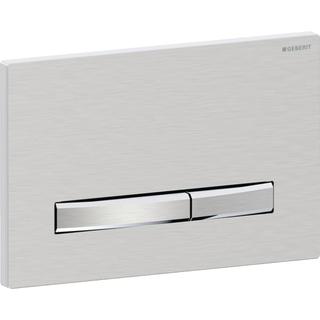 Geberit Betätigungsplatte Sigma50 Square Pl ch geb., Pl/T verchr., f 2-Mg-Spül.