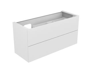 Keuco Waschtischunterschrank Edition 11 140x70x53,5cm, 2 Ausz, L, Be, Tr, Gl Tr