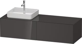 Duravit WT-Unterschrank White Tulip 160x55cm, Be L, gr g, N bs/m Beleucht.