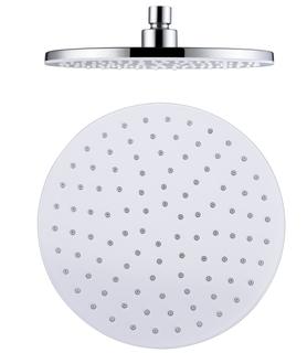 Kopfbrause AQVA SHOWER rund, weiß-chrom