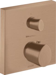 hansgrohe Fertigset Axor Starck Organic UP-THM, m Absp.ventil, brushed red gold
