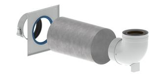 Remeha Stützbogen DN 80/125, PPS, konzentrisch