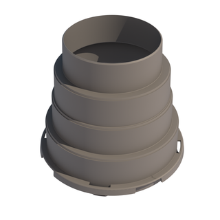 NIBE Stufenadapter für Verteiler DN 125 - 150 - 160 - 180
