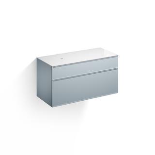 Alape Möbelmodul Arkta 6015137 1200x600 Carrara/Türkisgrau