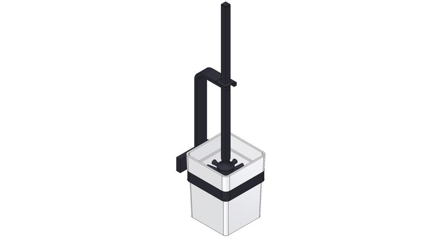 Artikelbild 1 des Artikels „Giese WC-Garnitur Gifix Tono 140 x 471 x 107 mm, mit satiniertem Kristallglas “