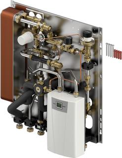 Uponor Station Combi Port M-Hybrid HP 400 V, 13 kW, EB, DH, BP, HA, FR