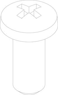 BOSCH Ersatzteil TTNR: 29106421560 Schraube